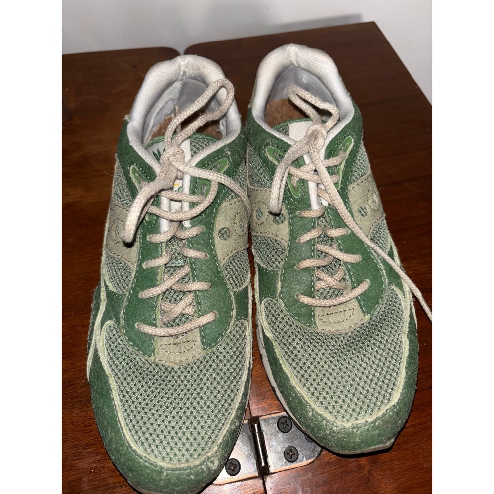 Saucony Shadow 6000 RFG Earth Pack Artichoke Green Vegan Shoes Sz 7.5 S70639-1 - Picture 2 of 9